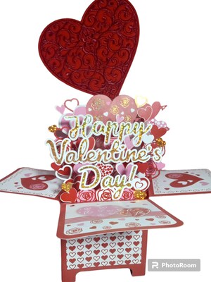 Pop up Valentine's Day Card - image1
